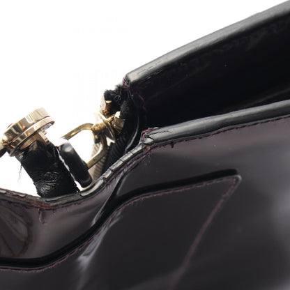 ブルガリ セルペンティ フォーエバー パテントレザー ショルダーバッグ