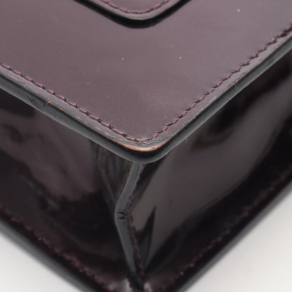 ブルガリ セルペンティ フォーエバー パテントレザー ショルダーバッグ