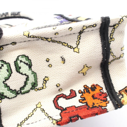 ディオール BOOK TOTE ミニ キャンバスハンドバッグ