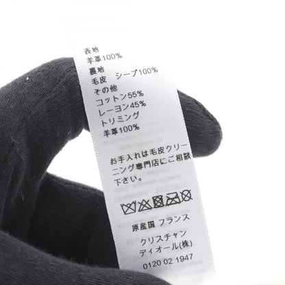 ディオール シアリング レザー キャップ