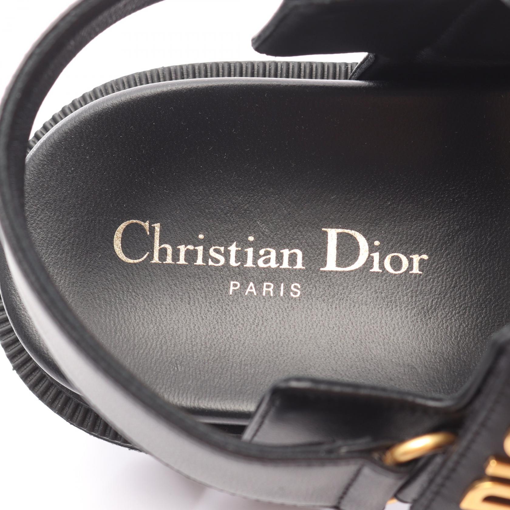 ディオール DIORACT レザーサンダル