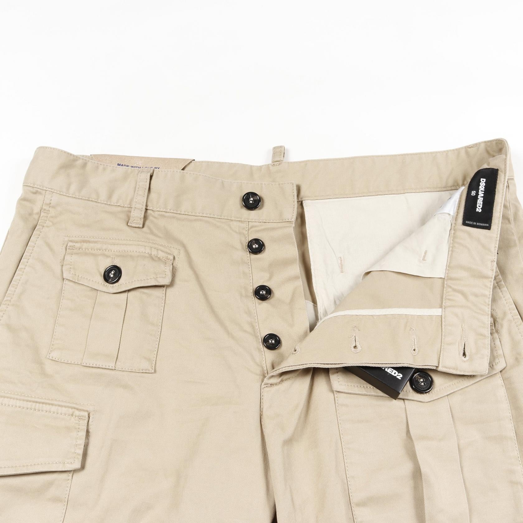 ディースクエアード Sexy Cargo Pants コットンパンツ