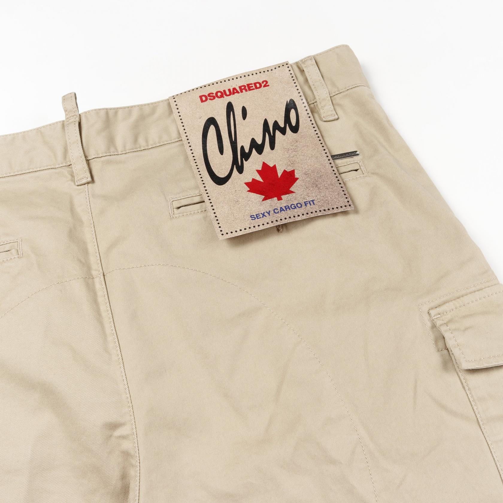 ディースクエアード Sexy Cargo Pants コットンパンツ