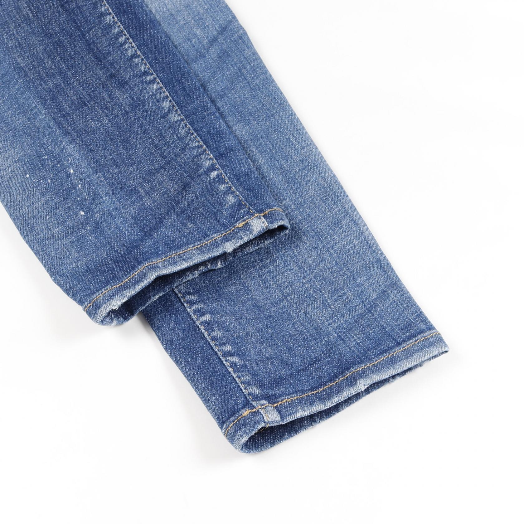 ディースクエアード SKATER JEAN コットンデニムパンツ