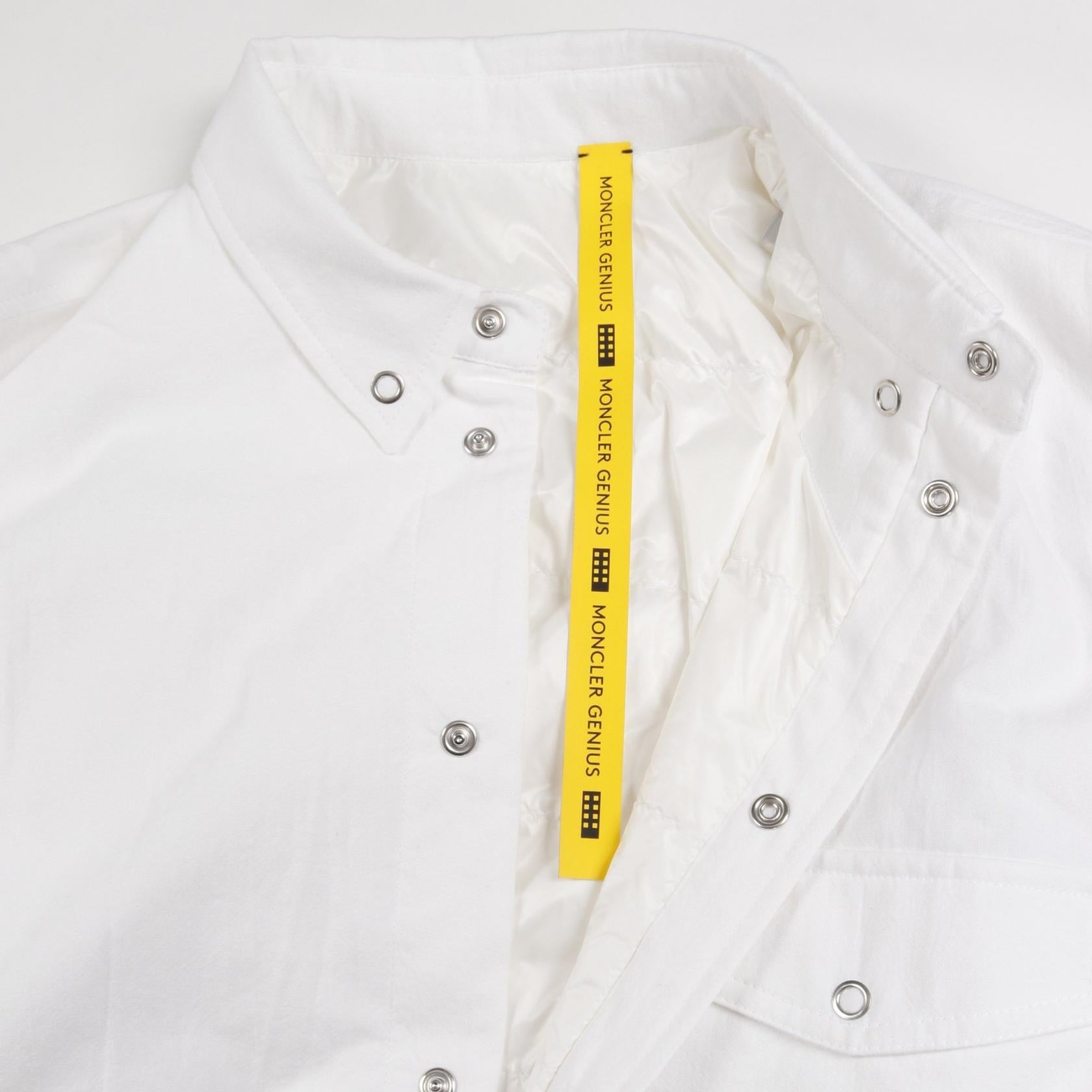 モンクレール GENIUS 7 FRGMT Padded Overshirt コットンジャケット