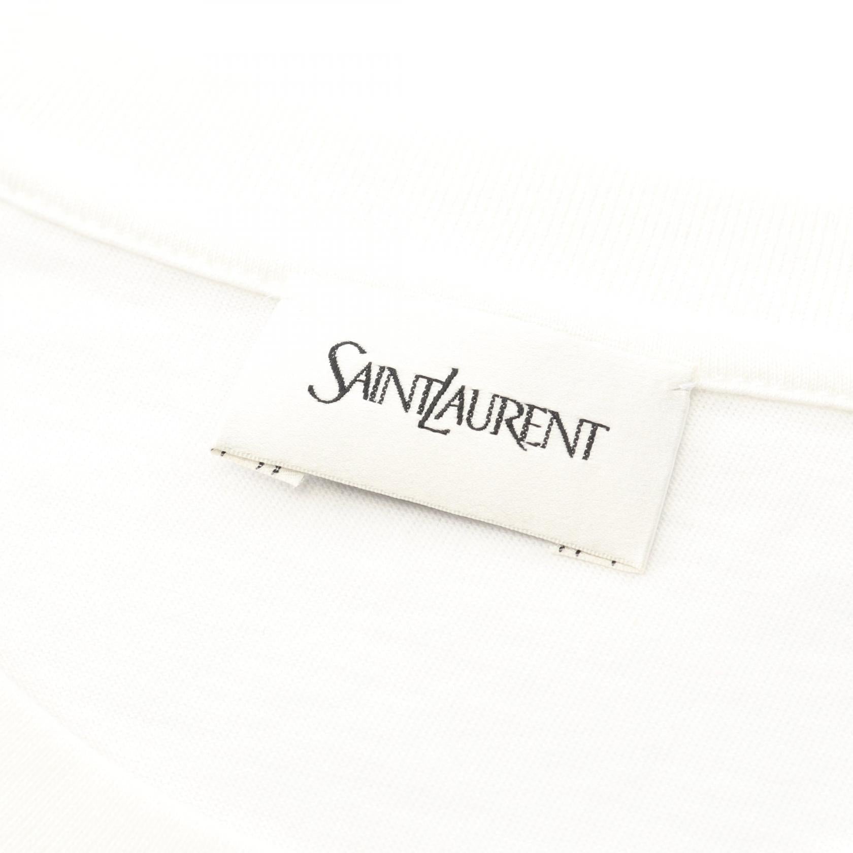 サンローランパリ コットン 半袖Tシャツ