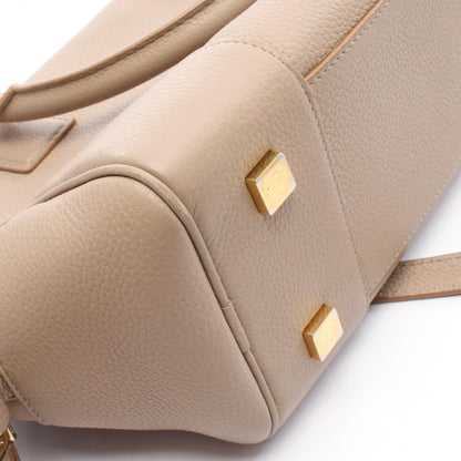 ロエベ アマソナ 19 レザー ハンドバッグ