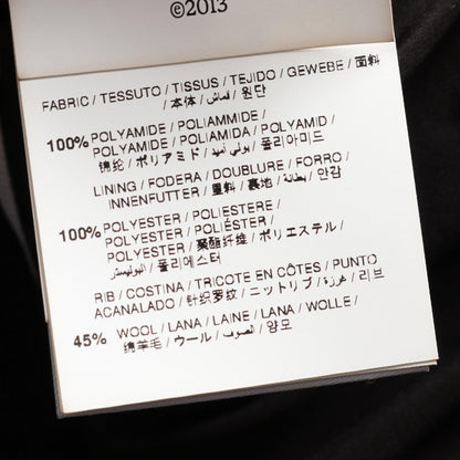 オフホワイト ポリアミドジャケット