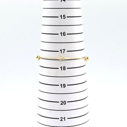 ティファニー & Co. ビーンズ Au750 ブレスレット