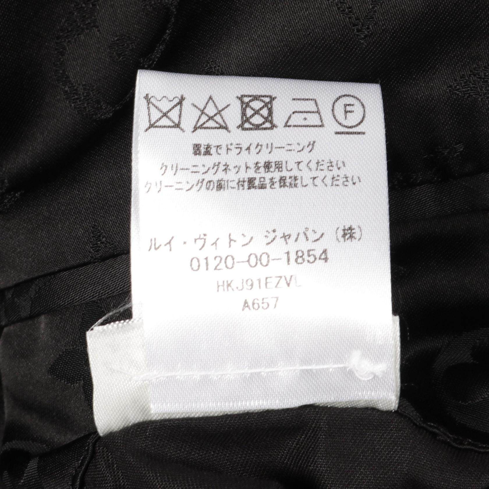 ルイヴィトン LVフレンド ドッグ パペット ダミエ ウールジャケット
