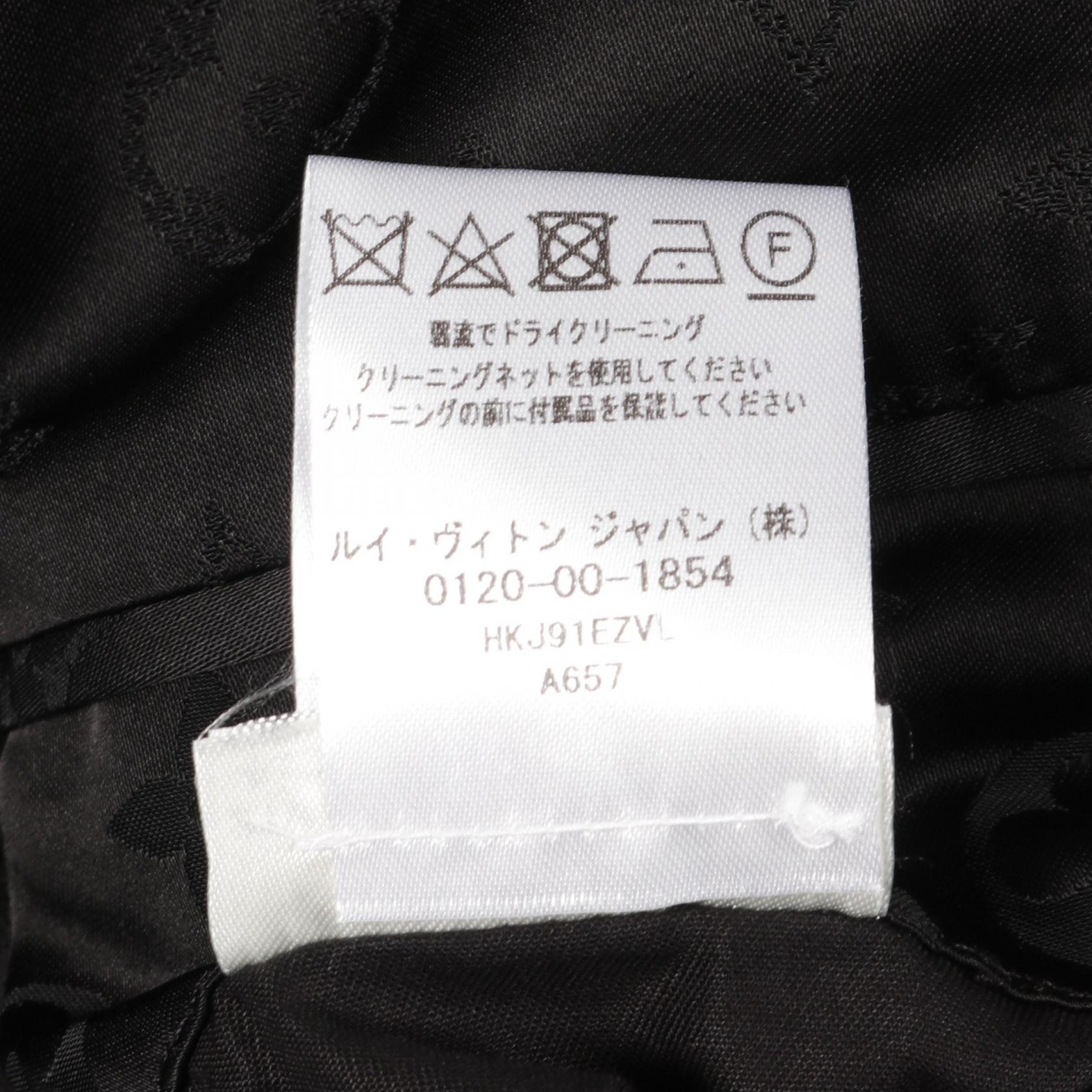 ルイヴィトン LVフレンド ドッグ パペット ダミエ ウールジャケット