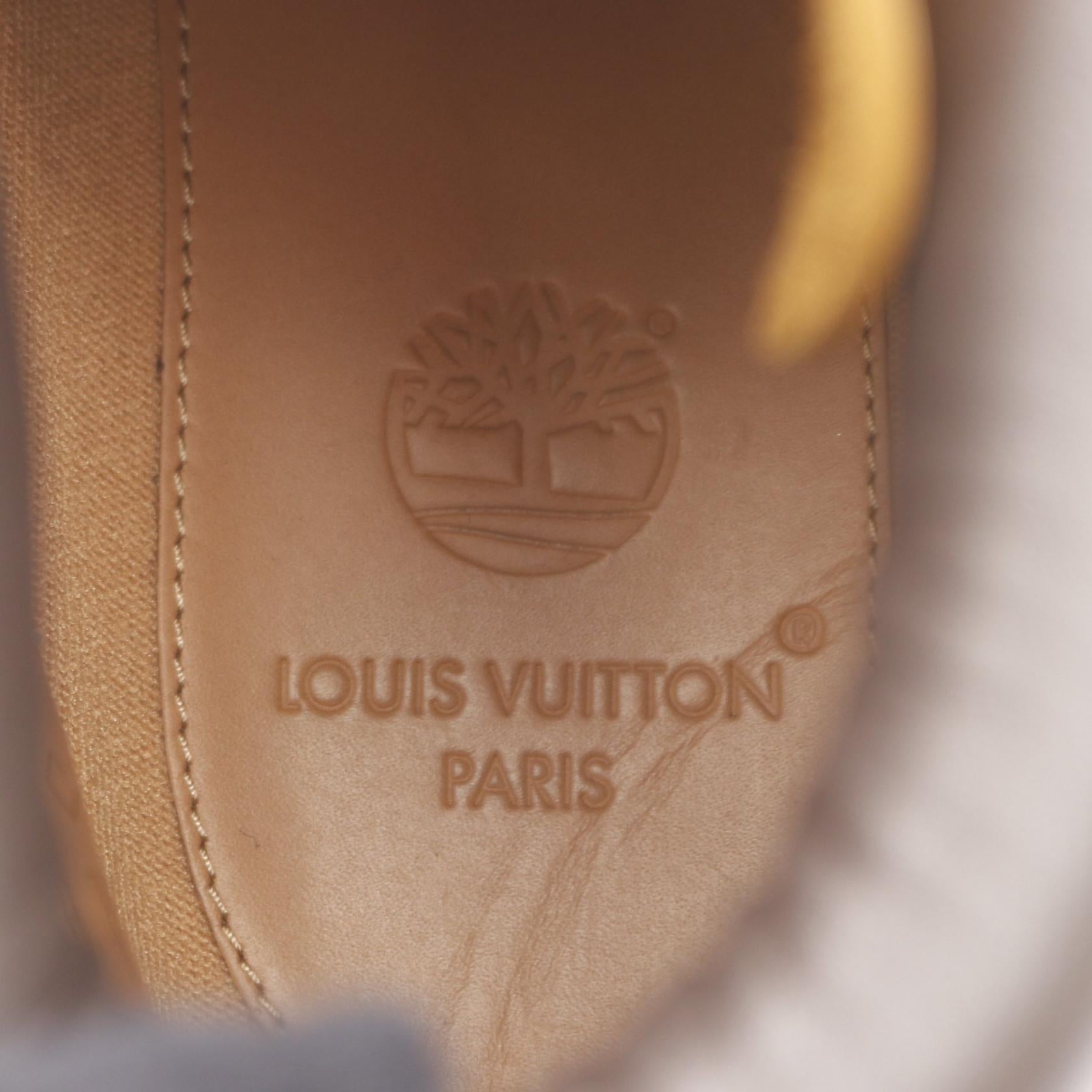 ルイヴィトン LV × Timberland 6-IN レザーブーツ
