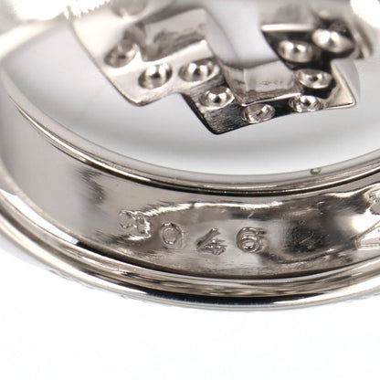 ミキモト バラカ クロス K18WG ダイヤモンド ネックレス