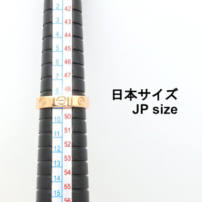 カルティエ ミニラブリング Au750 ダイヤモンドリング 49号