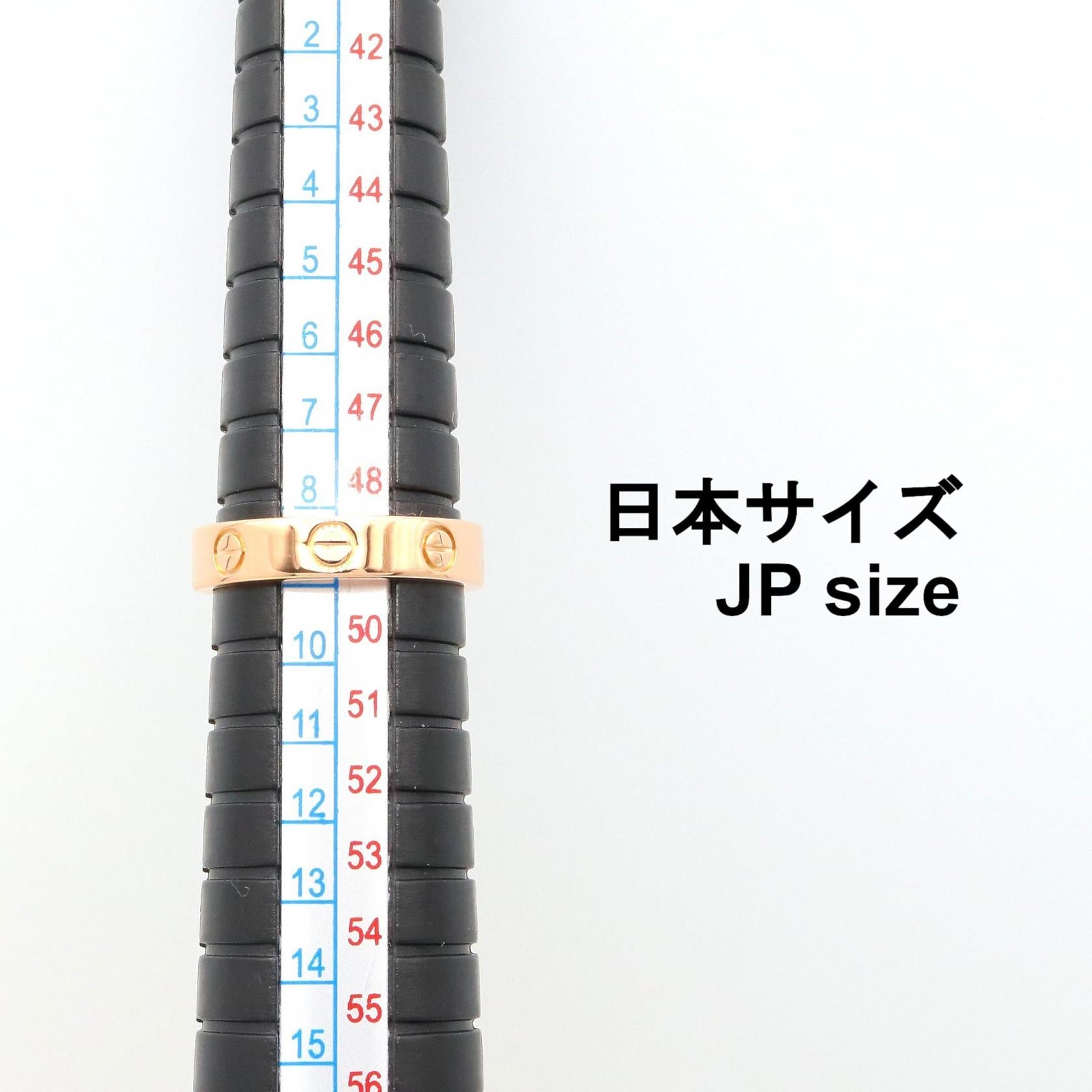 カルティエ ミニラブリング Au750 ダイヤモンドリング 49号