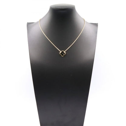 ヴァン クリーフ & アーペル ピュア アルハンブラ Au750 オニキス ネックレス