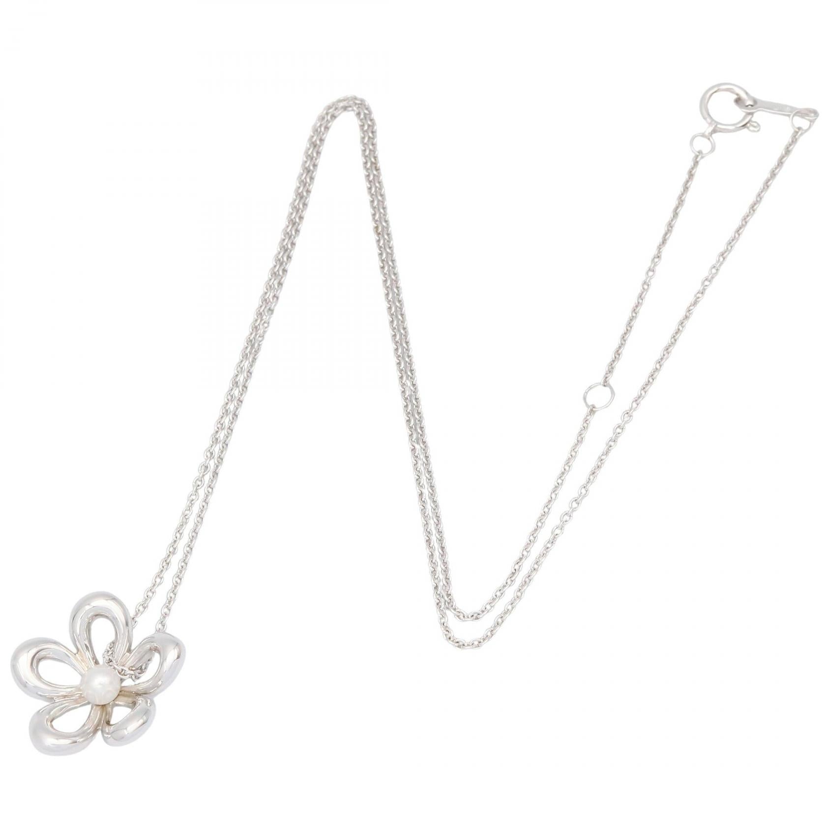 ミキモト アコヤ パール K18WG ネックレス