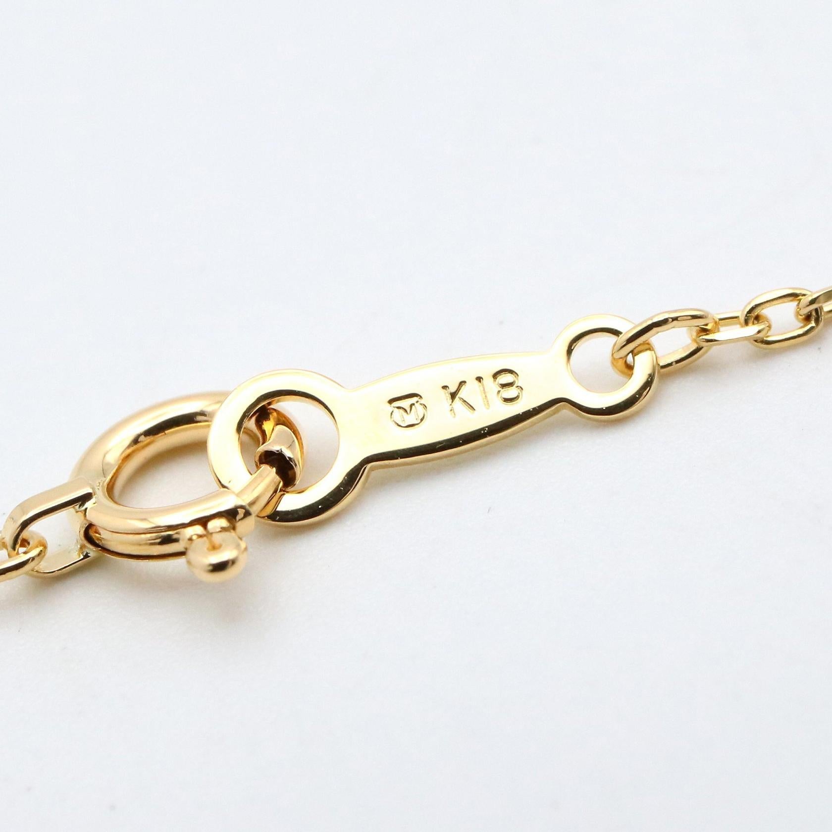 ミキモト アコヤ真珠 Au750 ネックレス