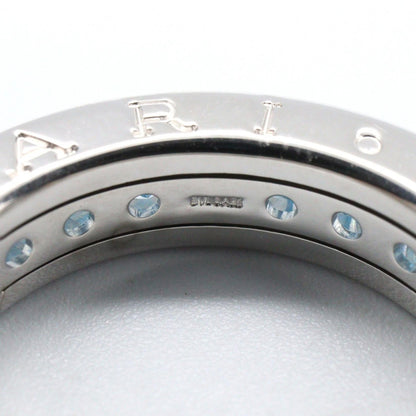 ブルガリ B-zero1 Au750 ブルートパーズ リング 11号