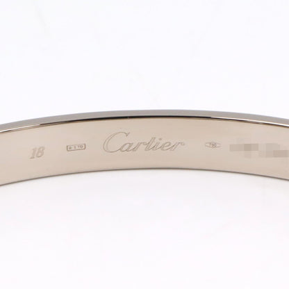 カルティエ ラブ ブレスレット K18WG サイズ 18