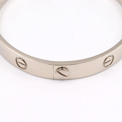 カルティエ ラブ ブレスレット K18WG サイズ 18