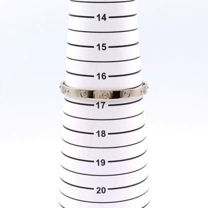 カルティエ ラブ ブレスレット K18WG サイズ 18