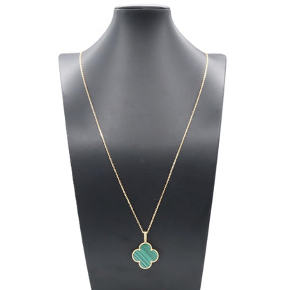 ヴァン クリーフ & アーペル マジック アルハンブラ マラカイト Au750 ネックレス