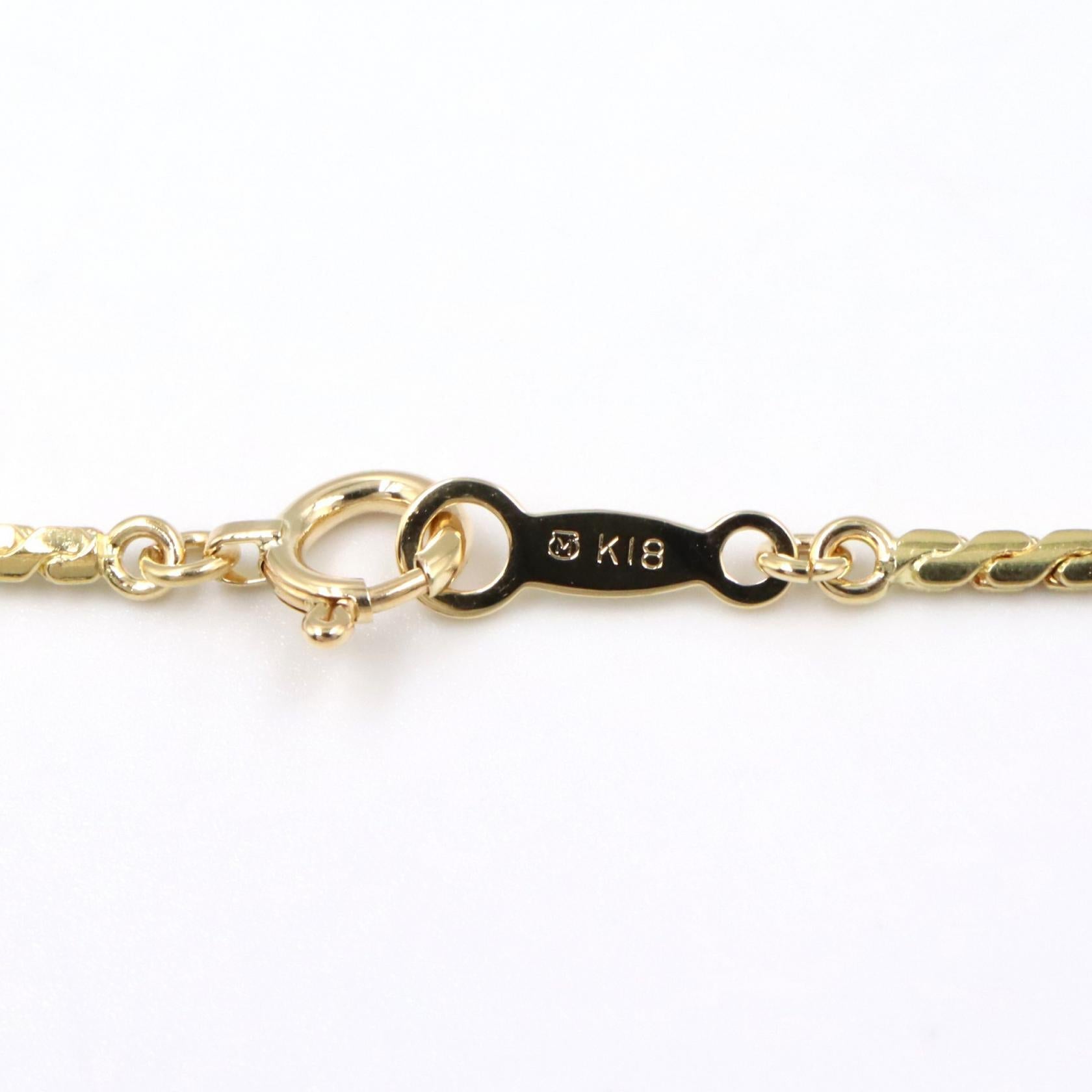 ミキモト パール ダイヤモンド Au750 ネックレス