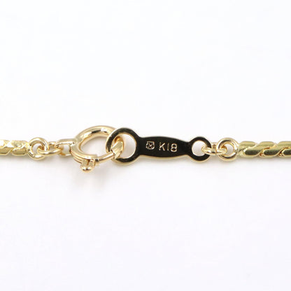 ミキモト パール ダイヤモンド Au750 ネックレス