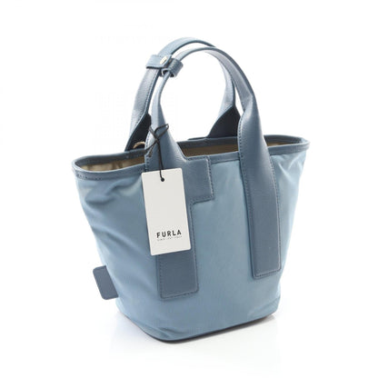 Furla PIUMA ナイロン レザー トートバッグ