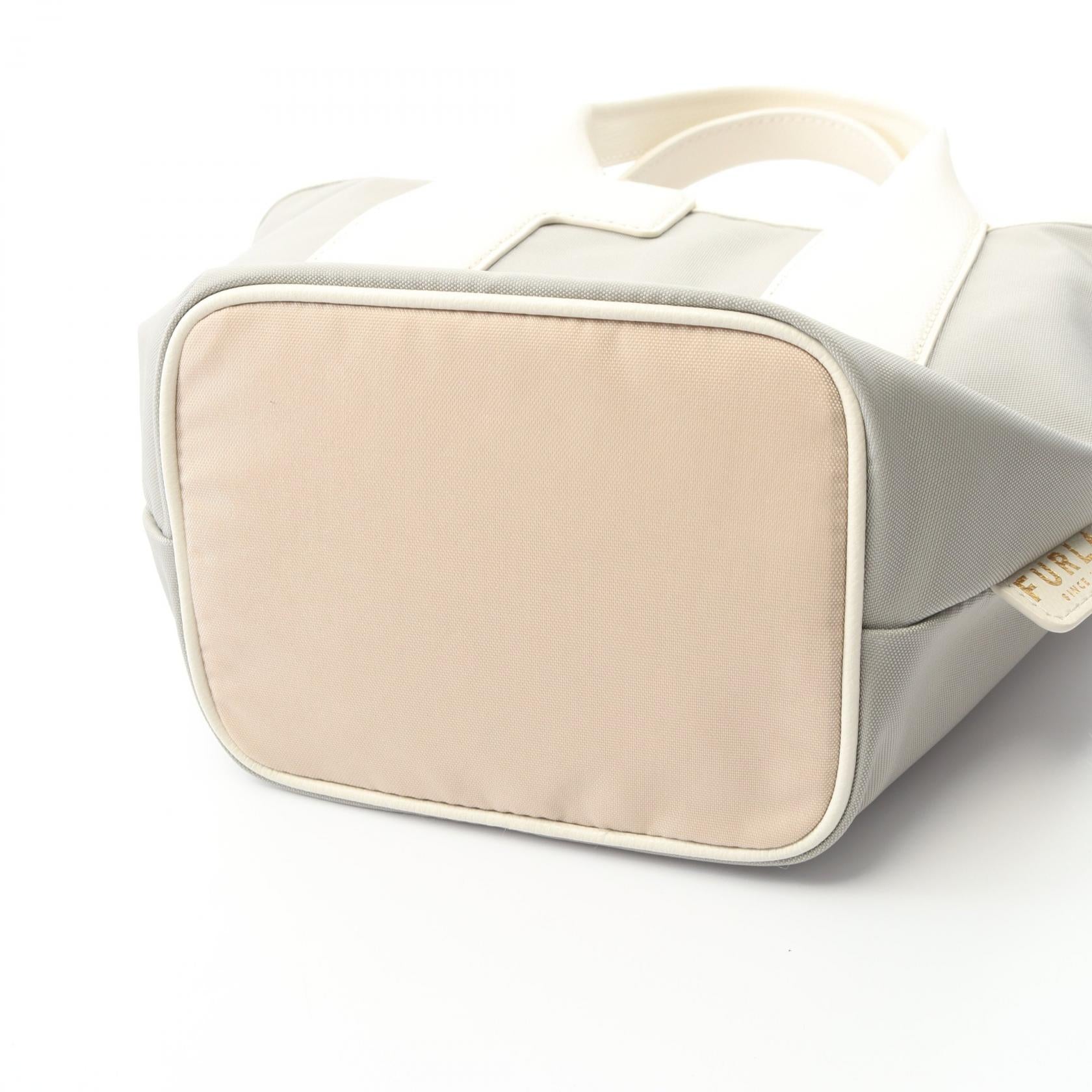 Furla PIUMA ナイロン レザー トートバッグ