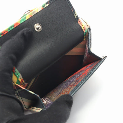 ヴィヴィアンウエストウッド SAFF PRINT SMALL FLAP PURSE 三つ折り財布