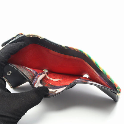 ヴィヴィアンウエストウッド SAFF PRINT SMALL FLAP PURSE 三つ折り財布