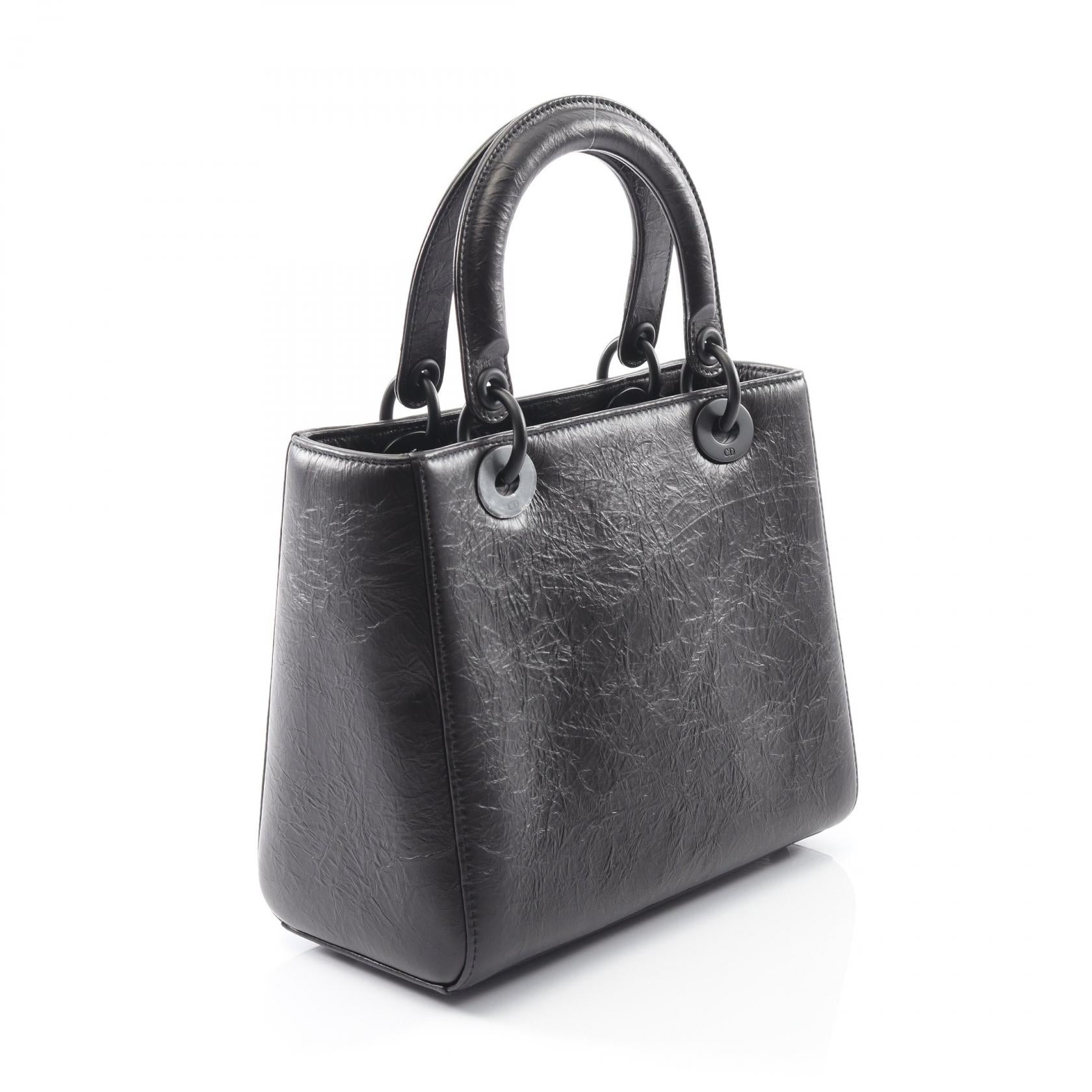 ディオール レディ ディオール レザー ハンドバッグ