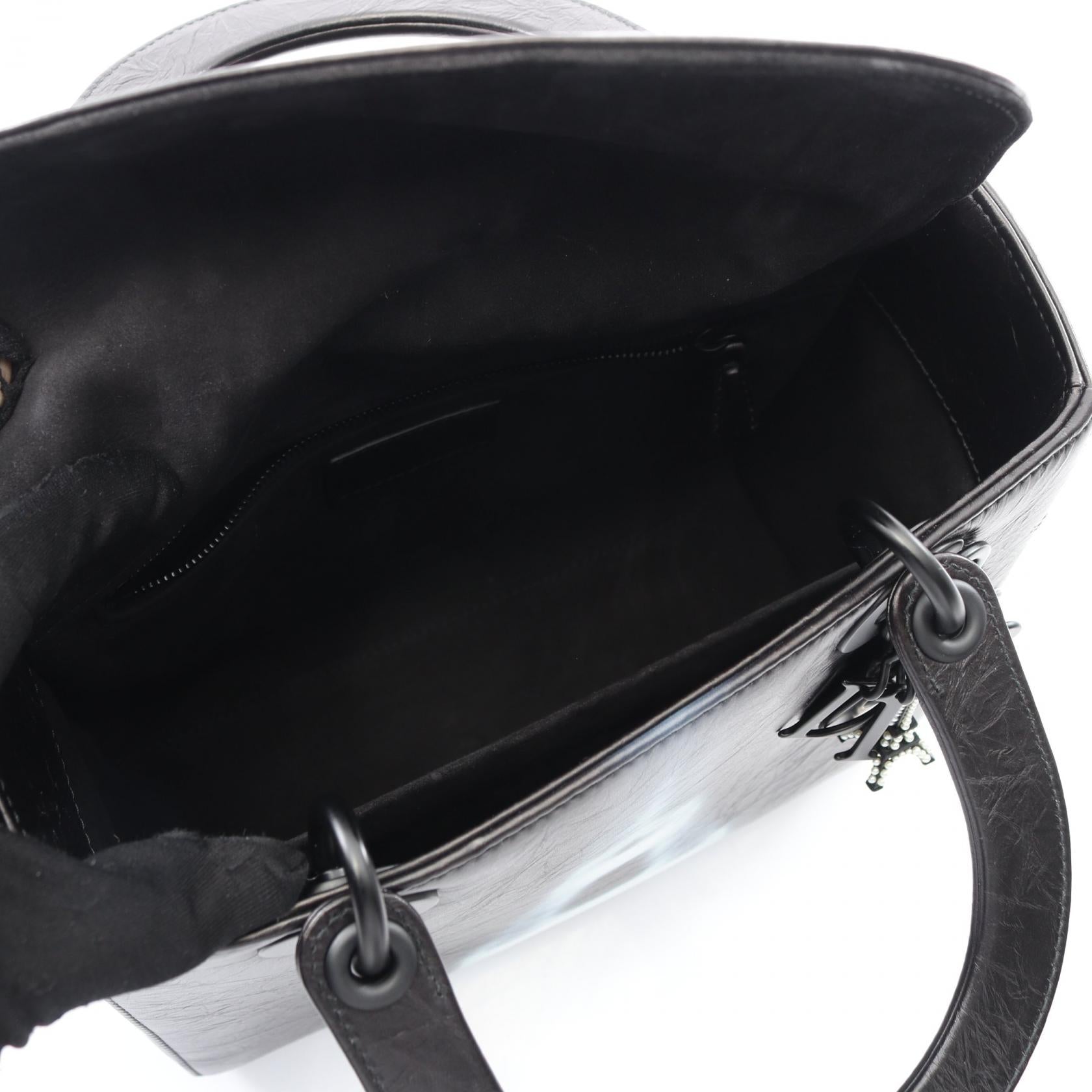 ディオール レディ ディオール レザー ハンドバッグ