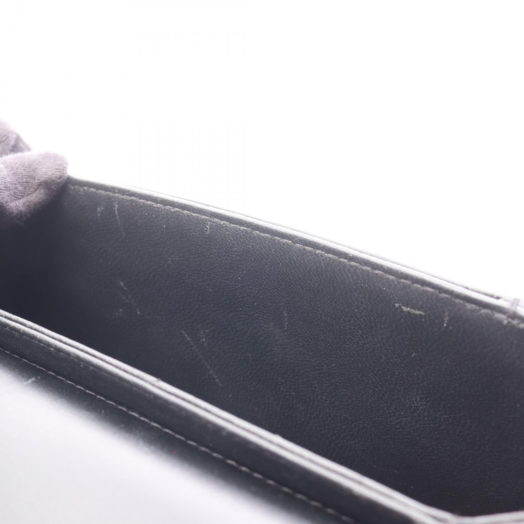 サンローラン パリ ソルフェリーノ パテント レザー ショルダーバッグ