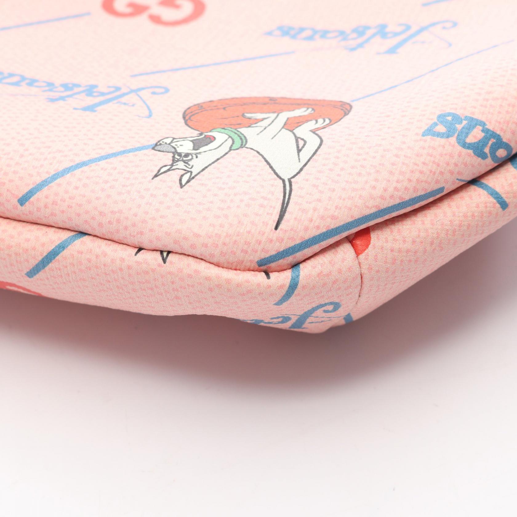 グッチ GUCCI × The Jetsons PVCコーティングキャンバスウエストバッグ