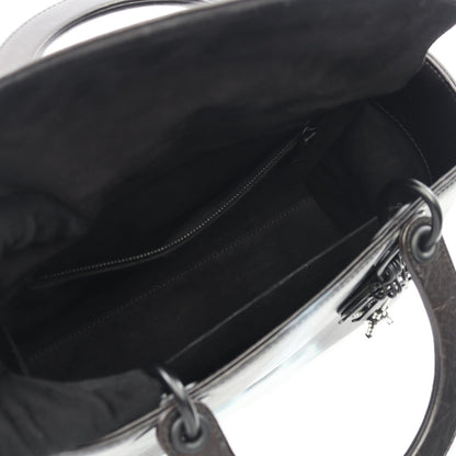 クリスチャンディオール LADY DIOR レザーハンドバッグ