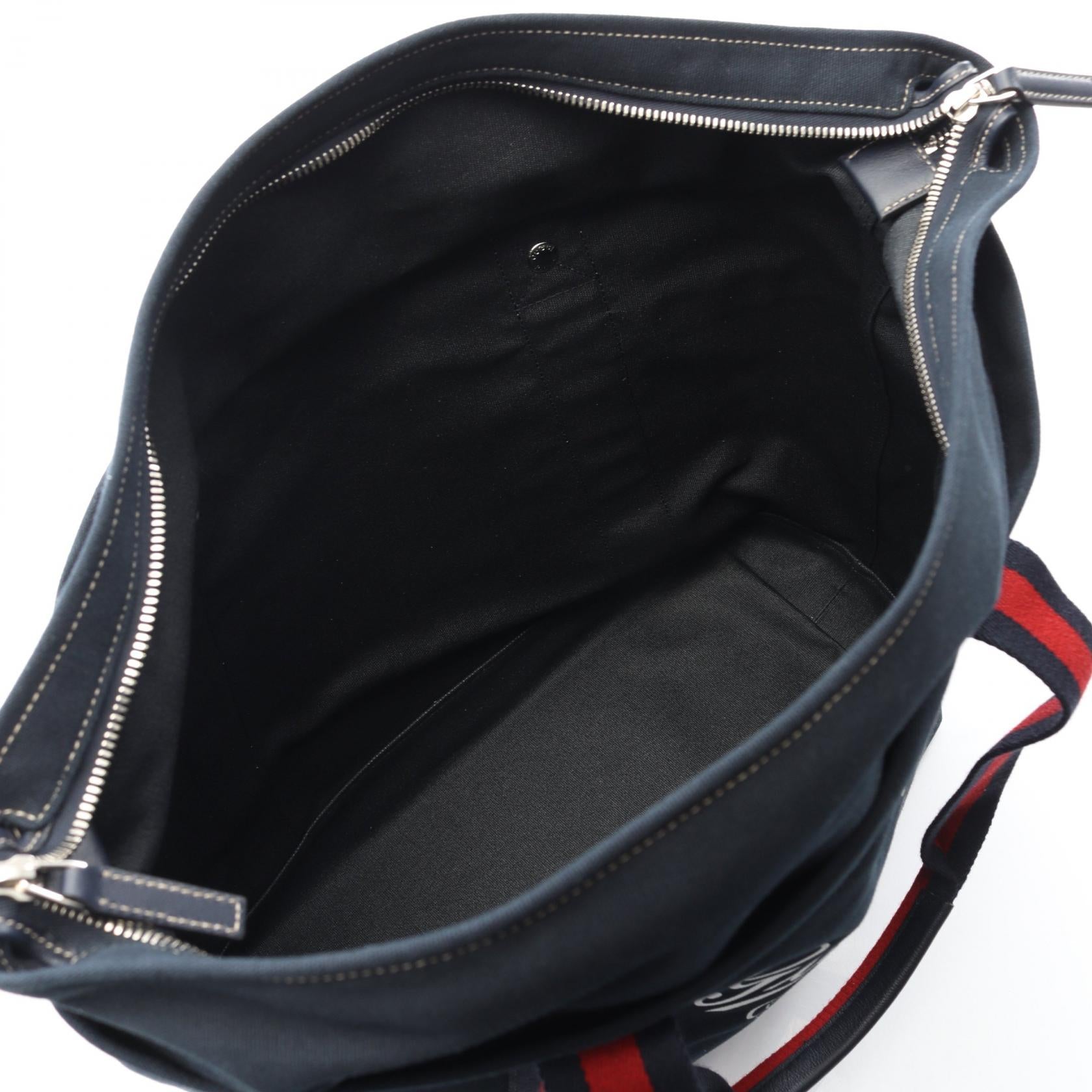 グッチ シェリー ライン キャンバス トートバッグ