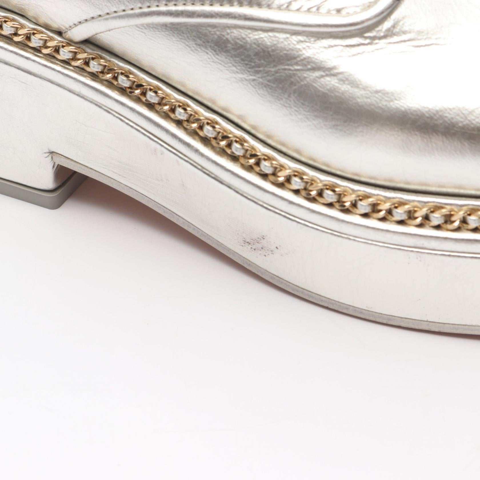 シャネル ココマーク レザー ファブリック ブーツ