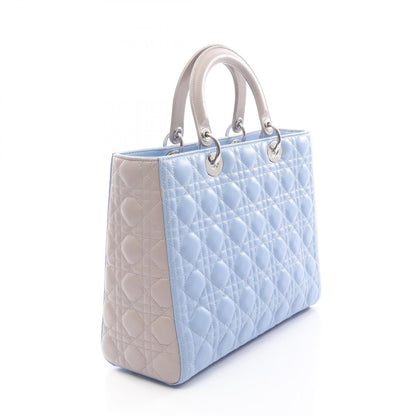 ディオール LADY DIOR レザー ハンドバッグ