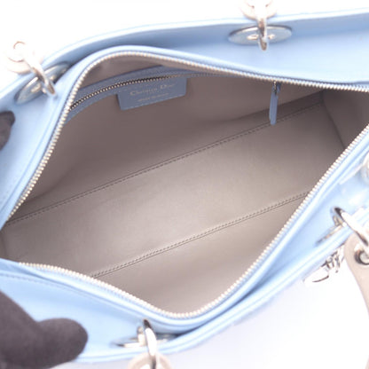 ディオール LADY DIOR レザー ハンドバッグ