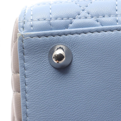 ディオール LADY DIOR レザー ハンドバッグ