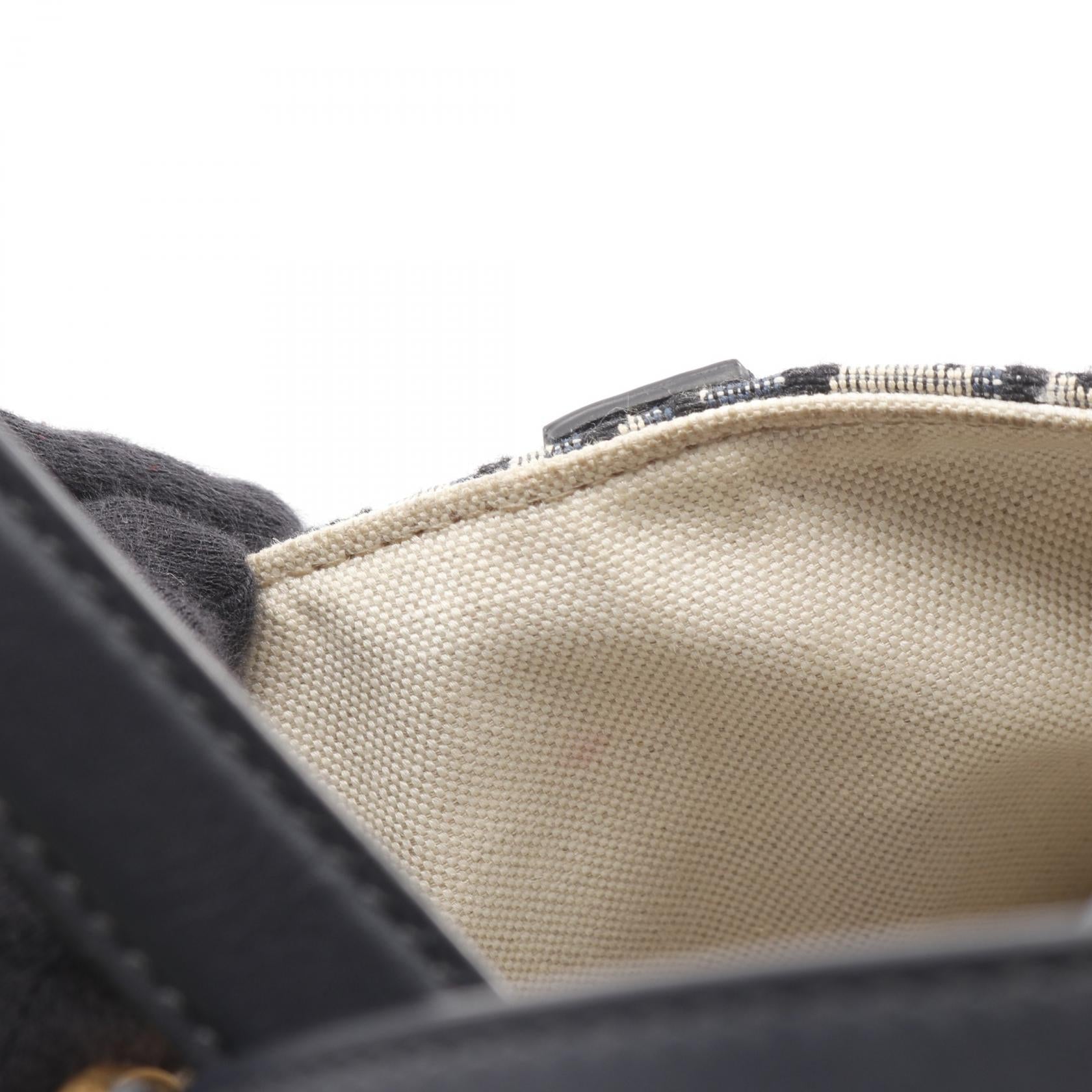 ディオール サドルバッグ ジャカード キャンバス