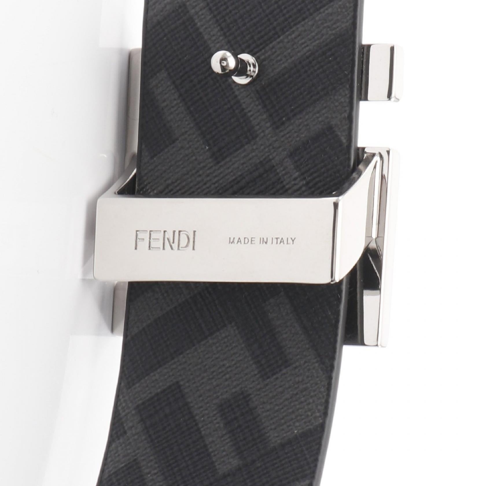フェンディ FF スクエア レザー ベルト