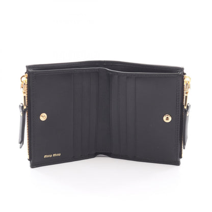ミュウミュウ MATELASSE MIU レザー二つ折り財布