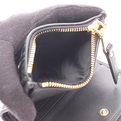 ミュウミュウ MATELASSE MIU レザー二つ折り財布