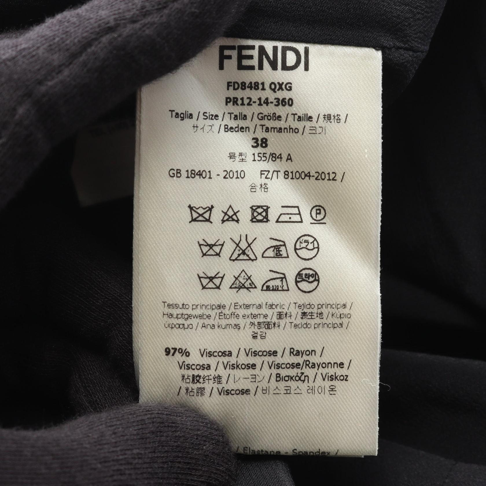 フェンディ レーヨンワンピース