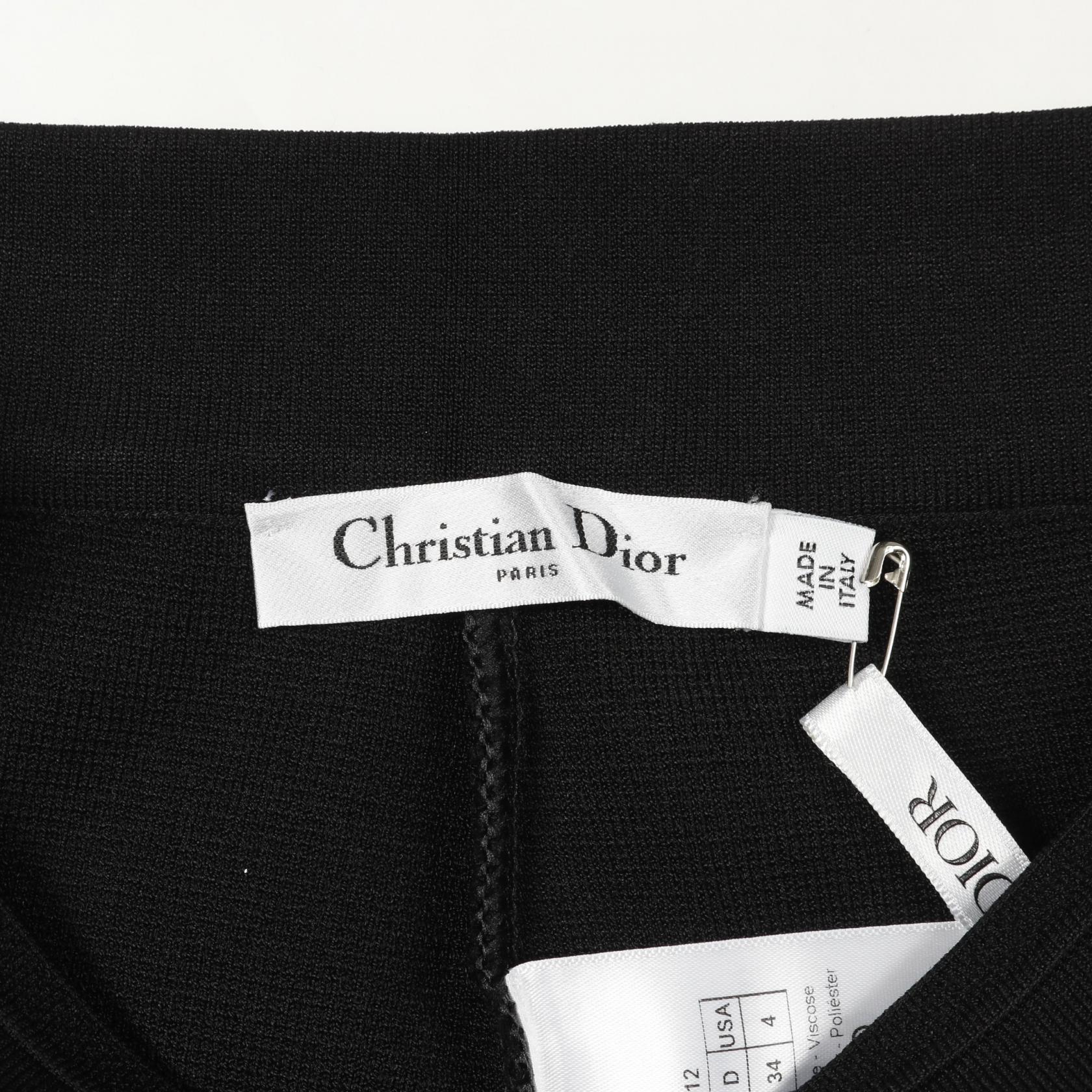 クリスチャンディオール ニット ビスコース ショートパンツ