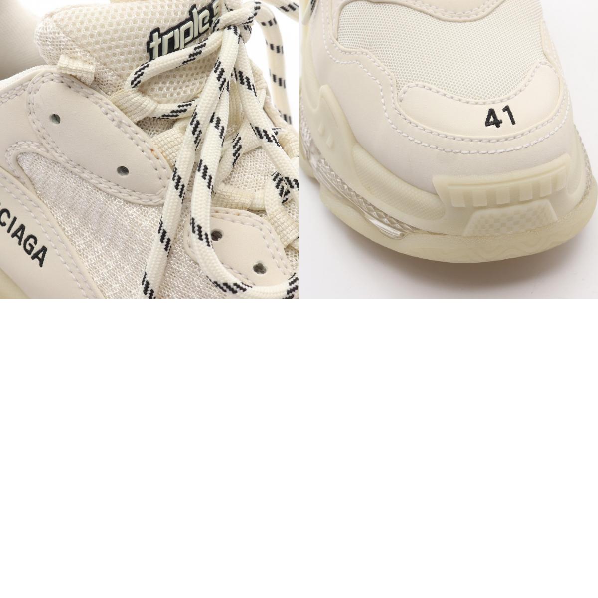 バレンシアガ トリプルS レザー スニーカー